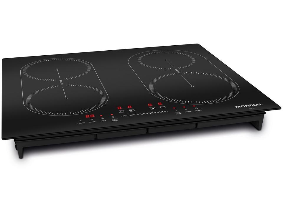 Cooktop 4 Bocas Indução Mondial Touch Preto Acendimento Automático CTI-03 - 3