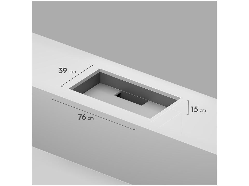 Cooktop 5 Bocas a Gás GLP Electrolux Mesa de Vidro Preto Multi Chama Super Automático Expert KE5GW - 3