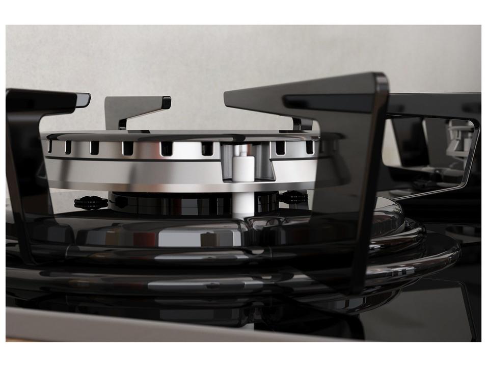 Cooktop 5 Bocas a Gás GLP Itatiaia Preto Electra Plus - 5
