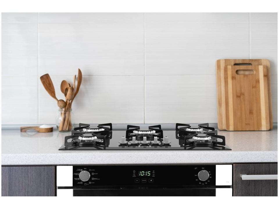 Cooktop 5 Bocas Philco a Gás Preto Cook Chef 5 - 8