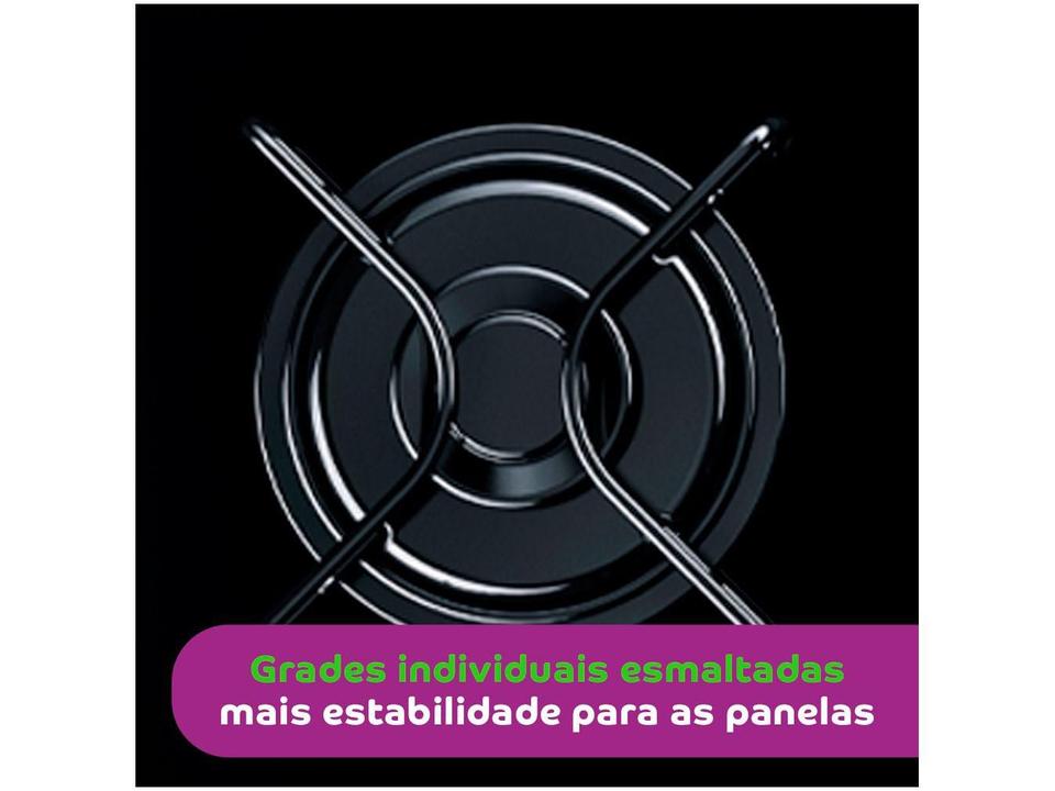 Cooktop Consul 4 Bocas com Grades Individuais Acendimento Automático Facilite CD060AE - 9