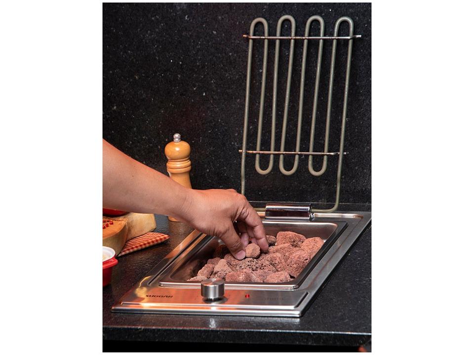 Cooktop Elétrico com Grelha Suggar Inox Barbecue - 2