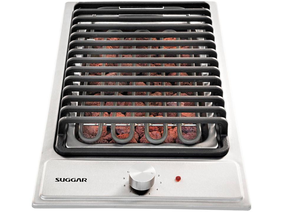 Cooktop Elétrico com Grelha Suggar Inox Barbecue - 5