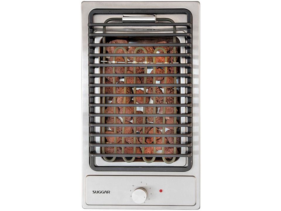 Cooktop Elétrico com Grelha Suggar Inox Barbecue - 6