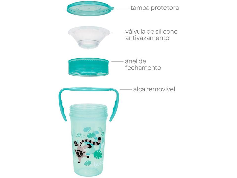 Copo de Treinamento com Alça 300ml Buba Lemure - 9