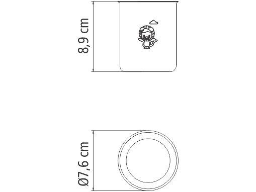 Copo Infantil 340ml Tramontina Baby Friends - 4