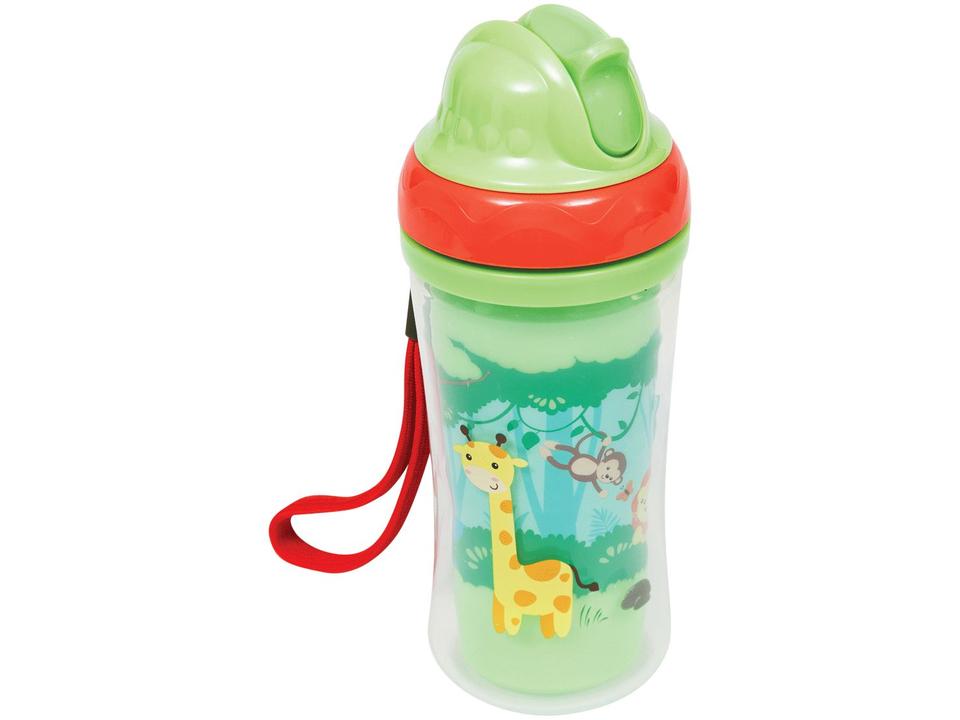 Copo Infantil Antivazamento com Canudo e Tampa - 3