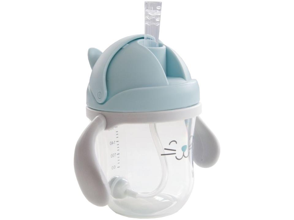 Copo Infantil com Canudo 220ml Buba Gatinho - 1