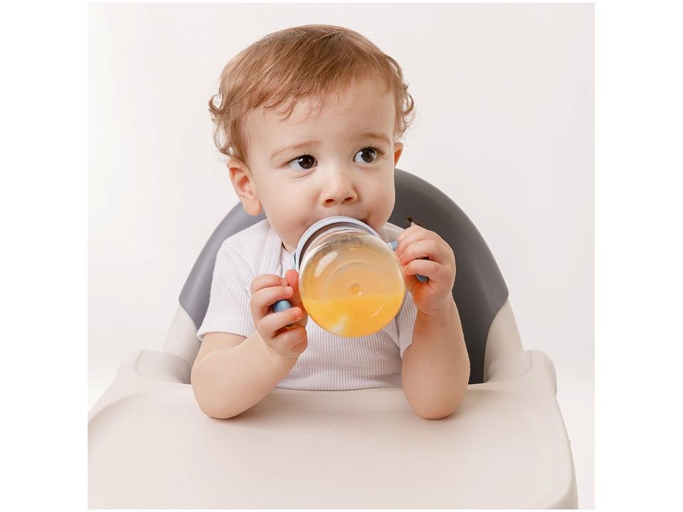 Copo Infantil com Canudo 240ml Buba Dino - 2