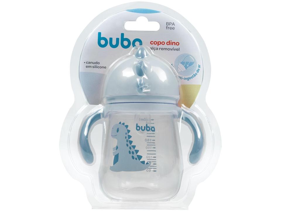 Copo Infantil com Canudo 240ml Buba Dino - 6