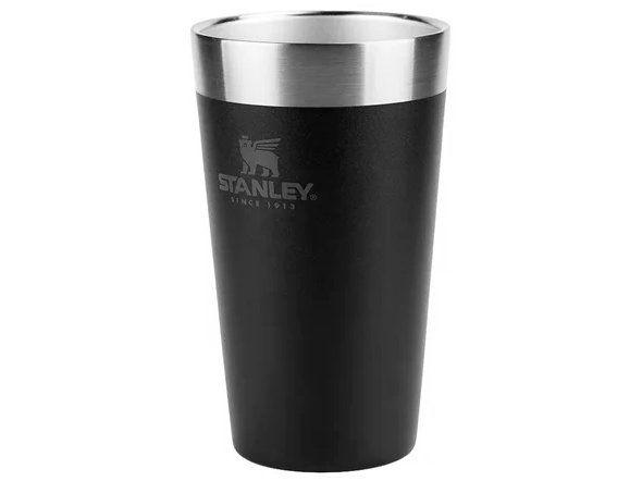 Copo Térmico para Cerveja Stanley 8029 Preto Matte 473ml - 6
