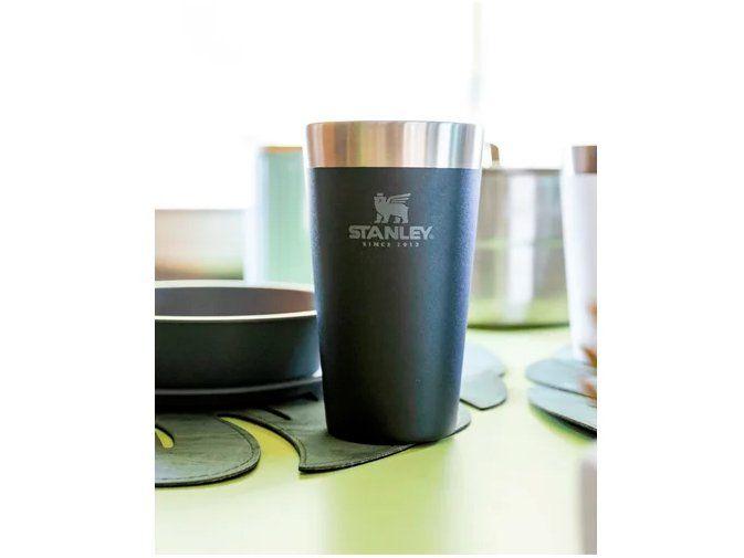 Copo Térmico para Cerveja Stanley 8029 Preto Matte 473ml - 7