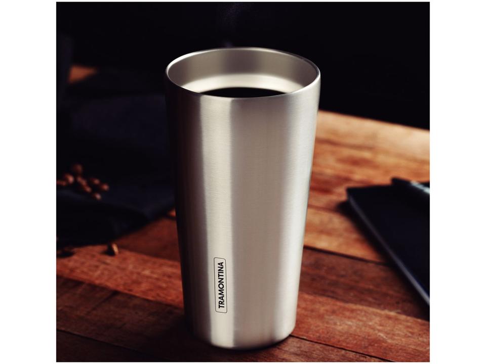 Copo Térmico Parede Dupla Tramontina Exata 61646430 420ml - 3