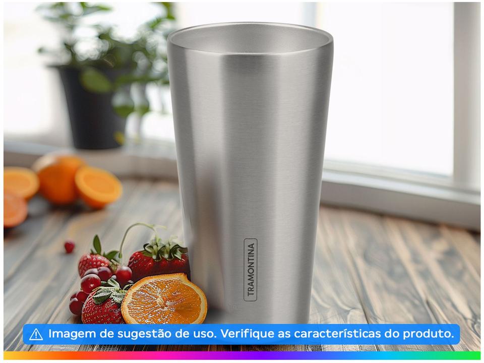 Copo Térmico Parede Dupla Tramontina Exata 61646430 420ml - 1