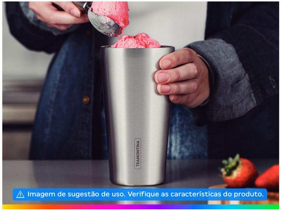 Copo Térmico Parede Dupla Tramontina Exata 61646530 550ml - 4