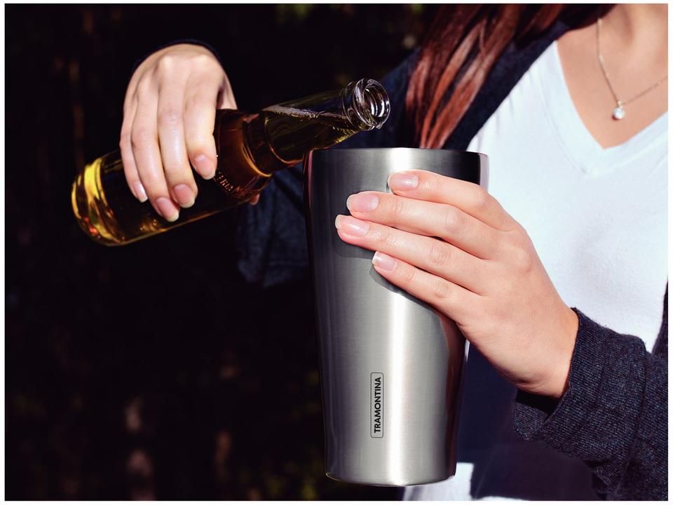 Copo Térmico Parede Dupla Tramontina Exata 61646530 550ml - 2