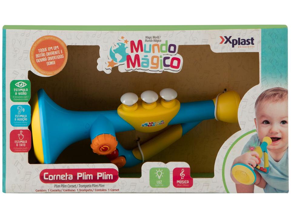 Corneta de Brinquedo Mundo Mágico Plim Plim - 6