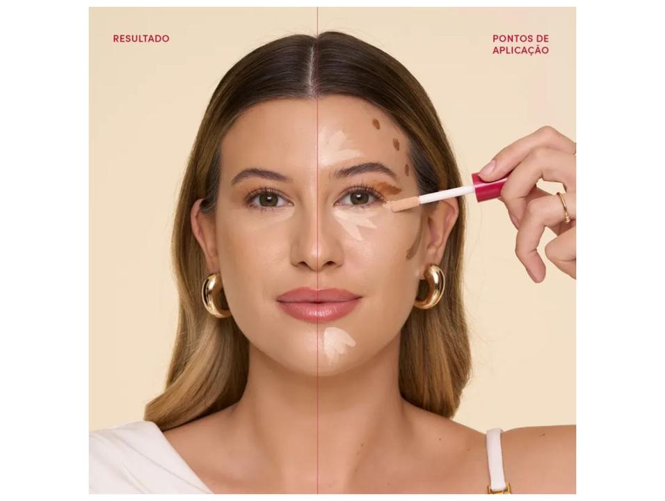 Corretivo Líquido Eudora Niina Secrets Perfect Match Cor 10 10ml - 2