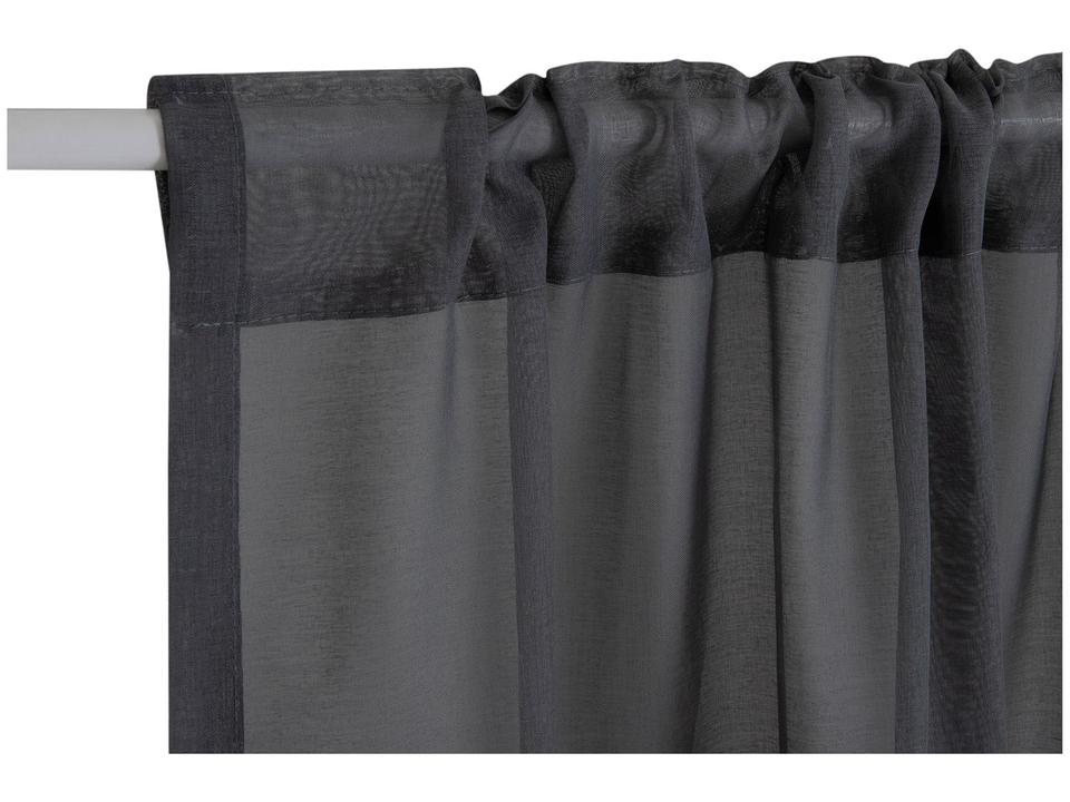 Cortina Lartex Voil Chumbo Lins 230x270cm - 4