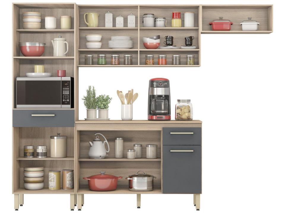 Cozinha Compacta Demóbile Dama com Balcão - 12