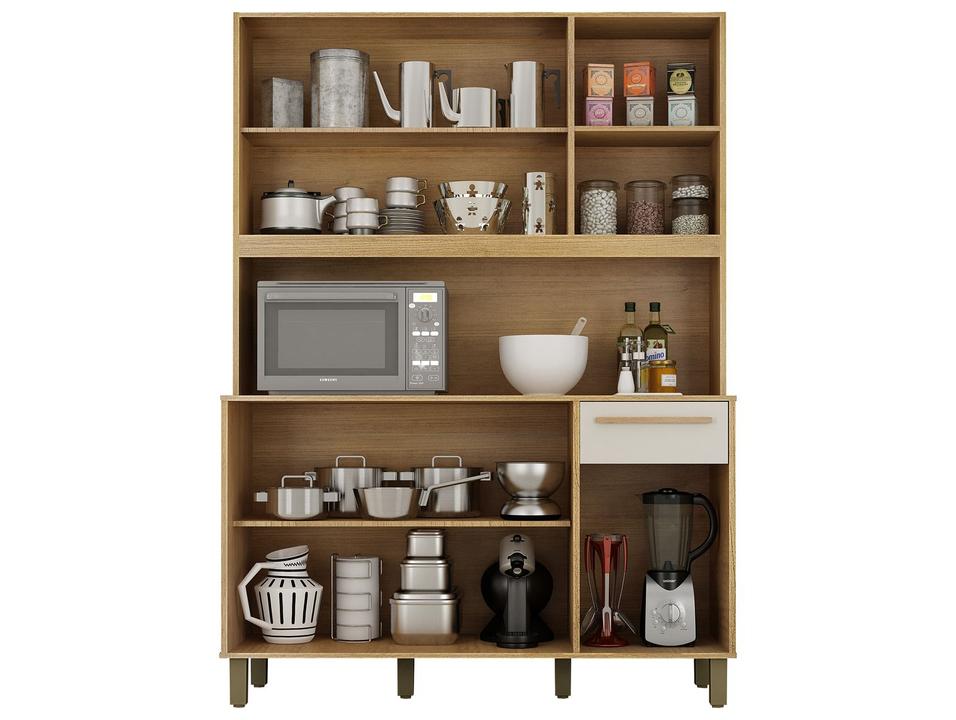 Cozinha Compacta Valdemóveis Rubi 5 Portas 1 Gaveta - 5