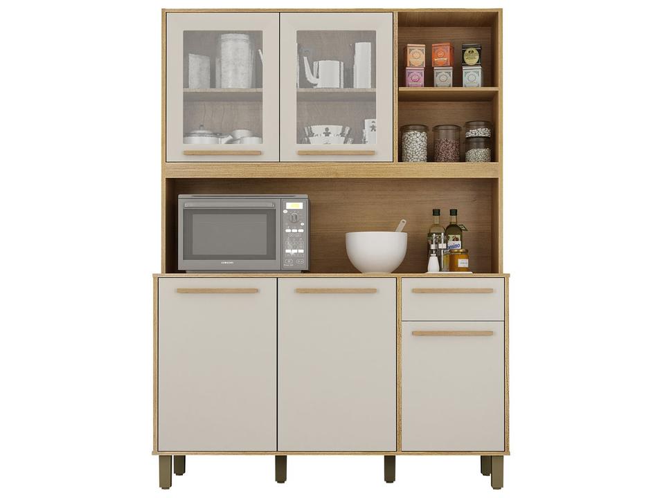 Cozinha Compacta Valdemóveis Rubi 5 Portas 1 Gaveta - 6