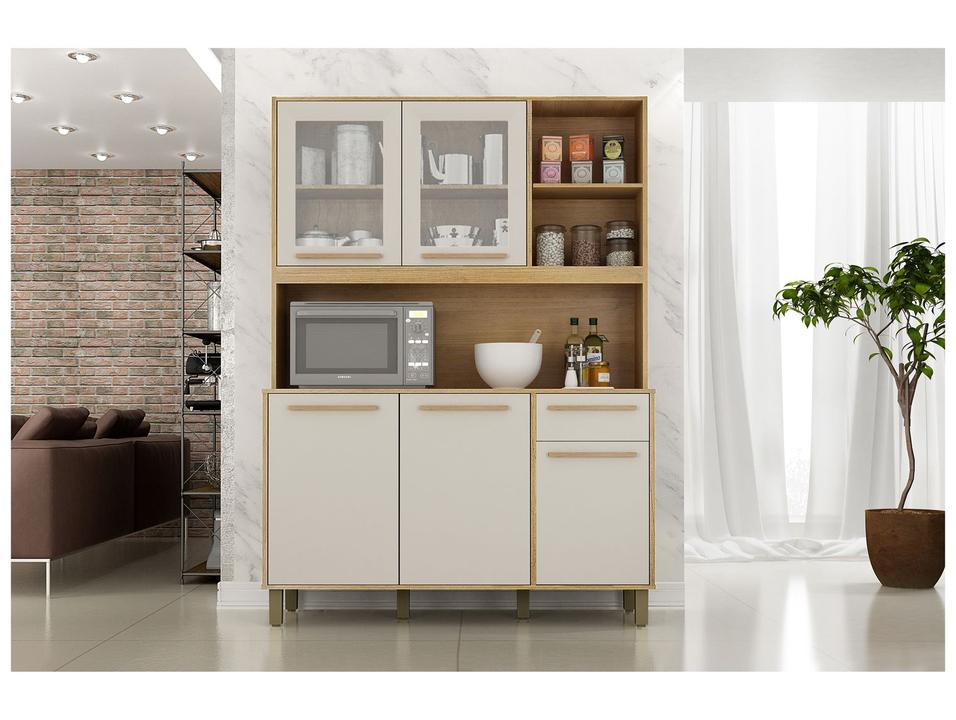 Cozinha Compacta Valdemóveis Rubi 5 Portas 1 Gaveta - 3