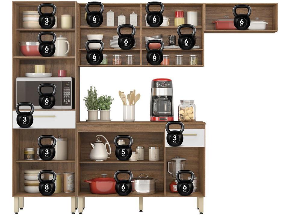 Cozinha Completa Demóbile Dama com Balcão - 13