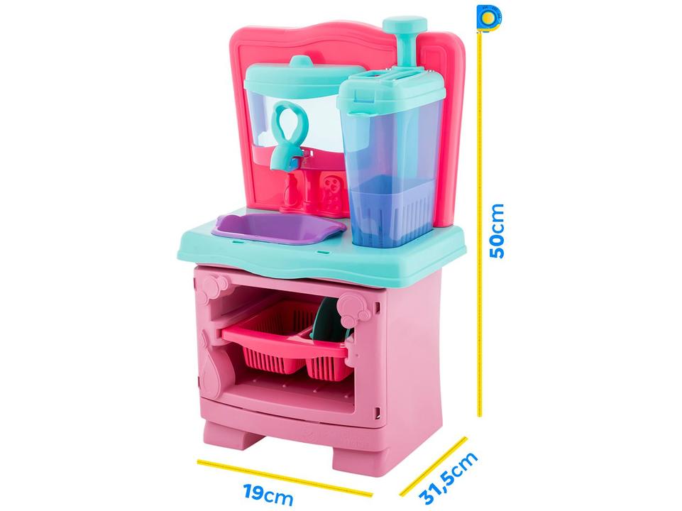 Cozinha Infantil Acqua Bubble Cardoso Toys - 8