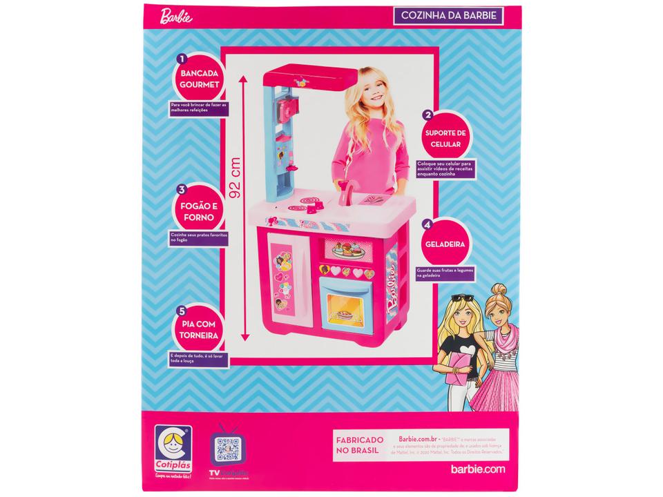 Cozinha Infantil Barbie Chef Cotiplás - 11