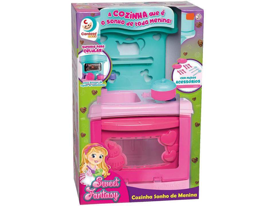 Cozinha Infantil Completa Sweet Fantasy - Cozinha Sonho de Menina Cardoso Toys - 4