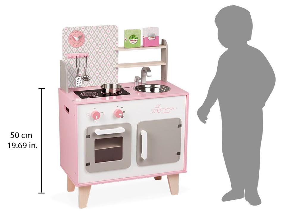 Cozinha Infantil de Madeira Macaroon Janod - 5