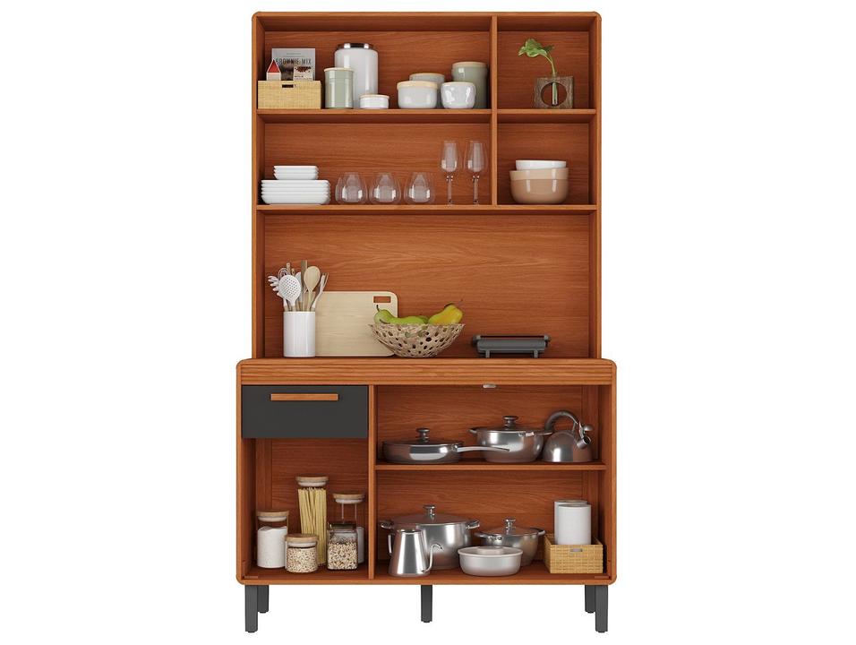 Cozinha Modulada Itatiaia Dunas com Balcão 5 Portas 1 Gaveta - 3