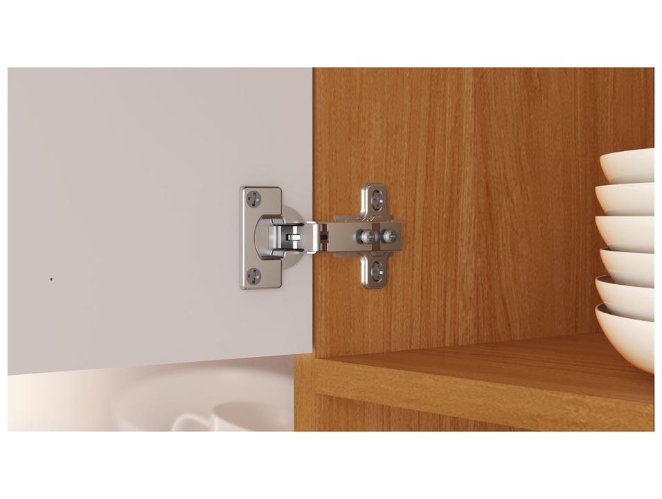 Cozinha Modulada Itatiaia Nápoles com Balcão Nicho para Micro-ondas 8 Portas 3 Gavetas - 6