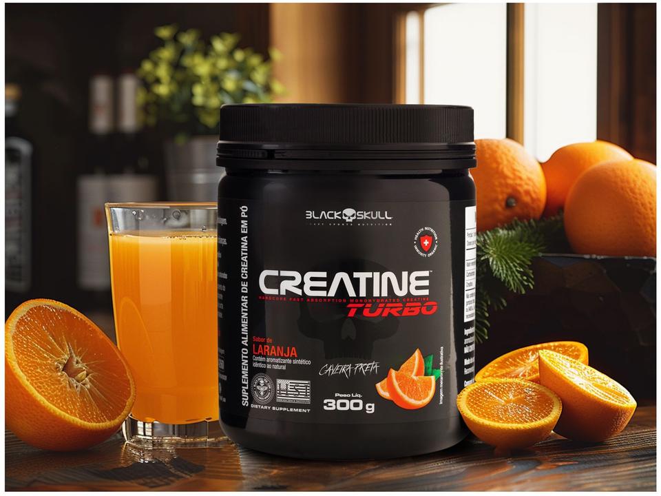 Creatina Mono-hidratada Black Skull Caveira Preta - 2