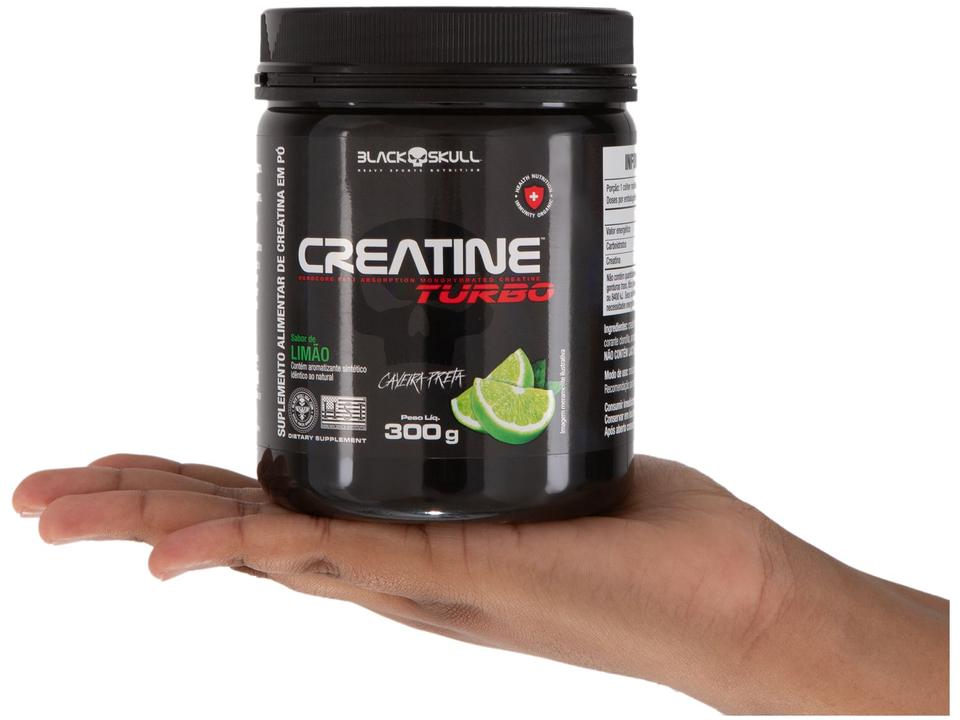Creatina Mono-hidratada Black Skull Caveira Preta - 4