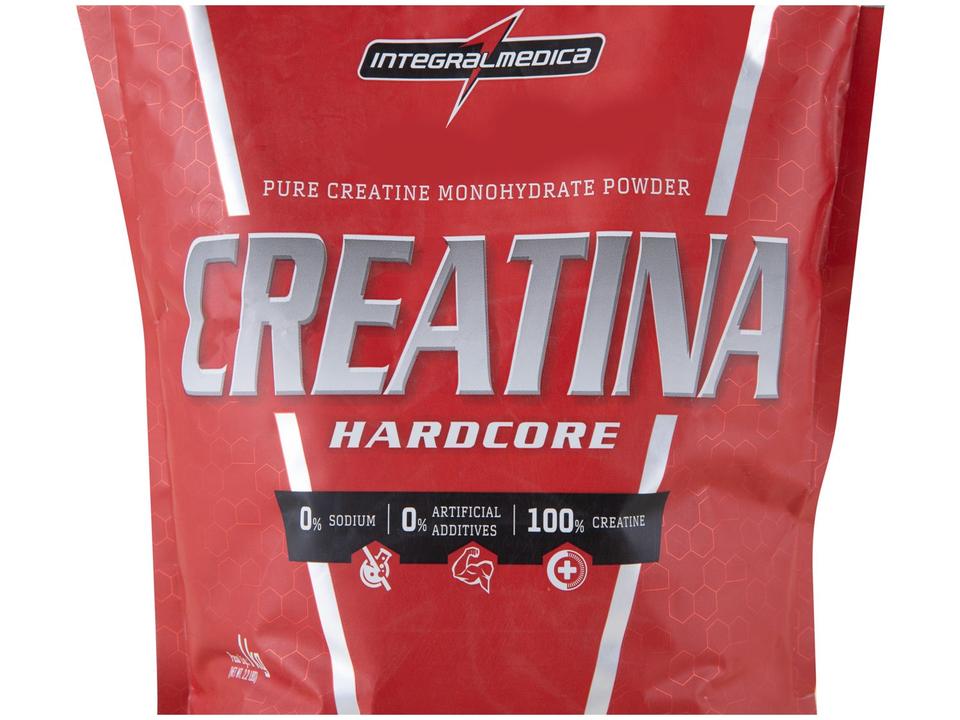 Creatina Mono-hidratada Integralmédica Hardcore em Pó 1kg Neutro Natural - 3