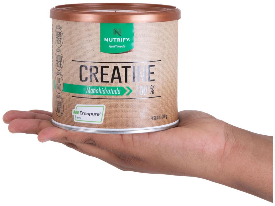 Creatina Monohidrata Nutrify Real Foods Creatine - em Pó 300g Natural e Vegana - 7