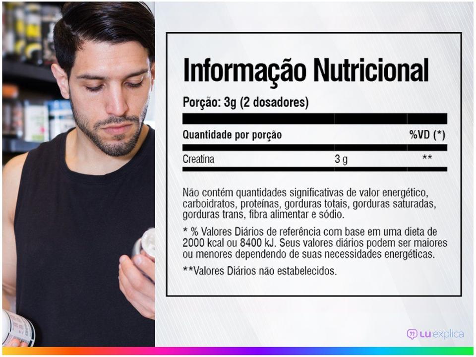 Creatina Monohidratada Atlas em Pó 300g - 2