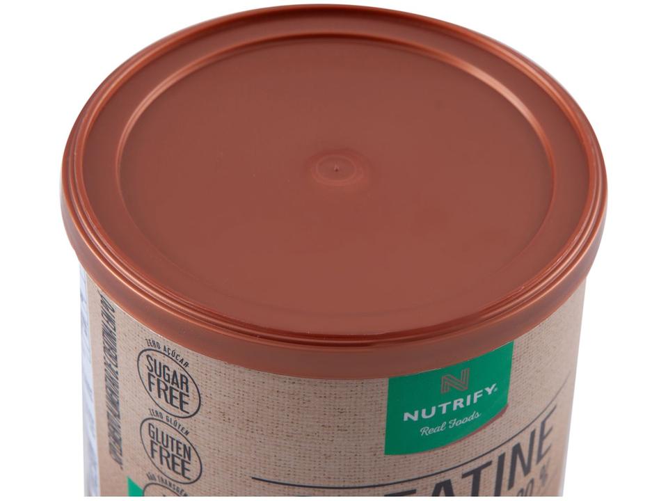 Creatina Monohidratada Nutrify Real Foods Creatine em Pó 300g Natural e Vegana - 6