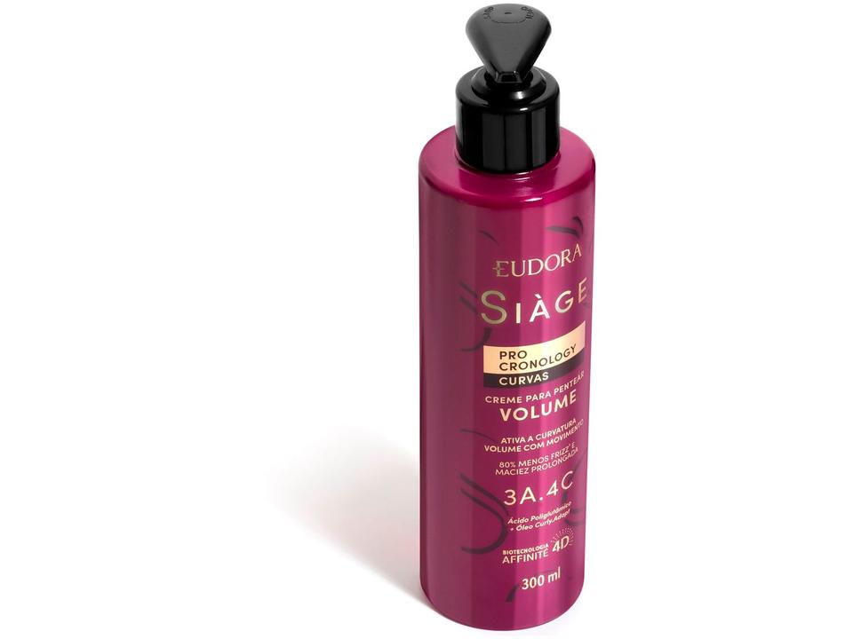 Creme de Pentear Eudora Pro Cronology Curvas Volume 300ml - 3