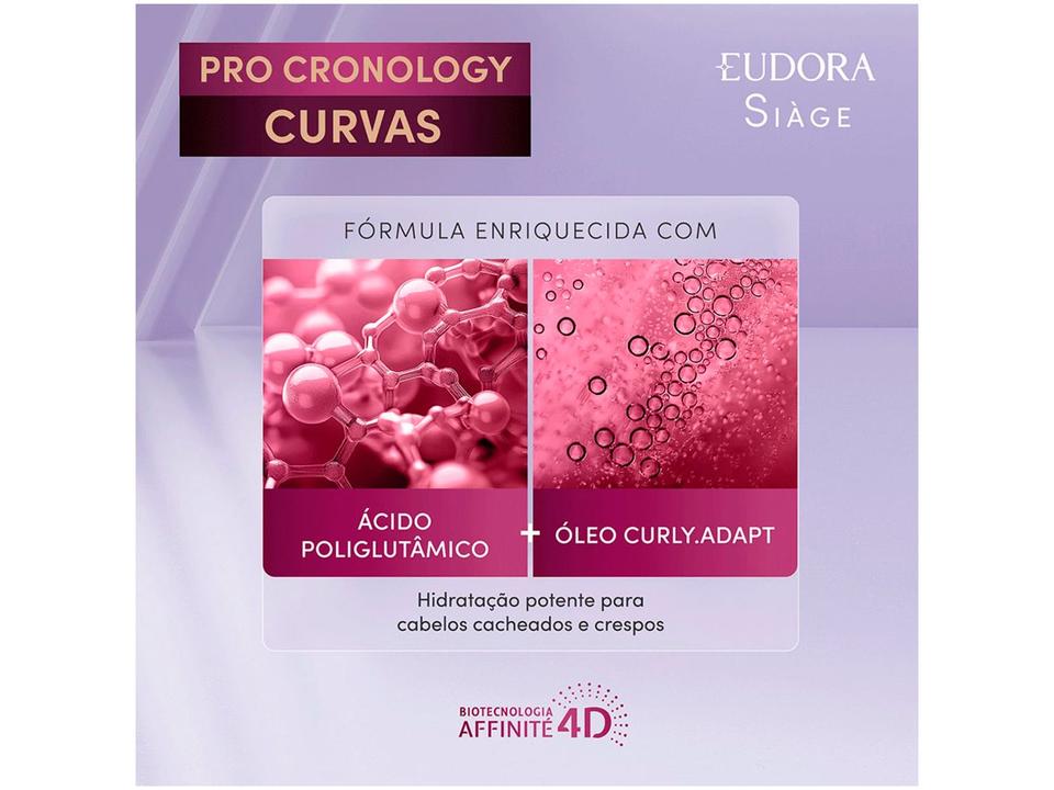 Creme de Pentear Eudora Pro Cronology Curvas Volume 300ml - 4