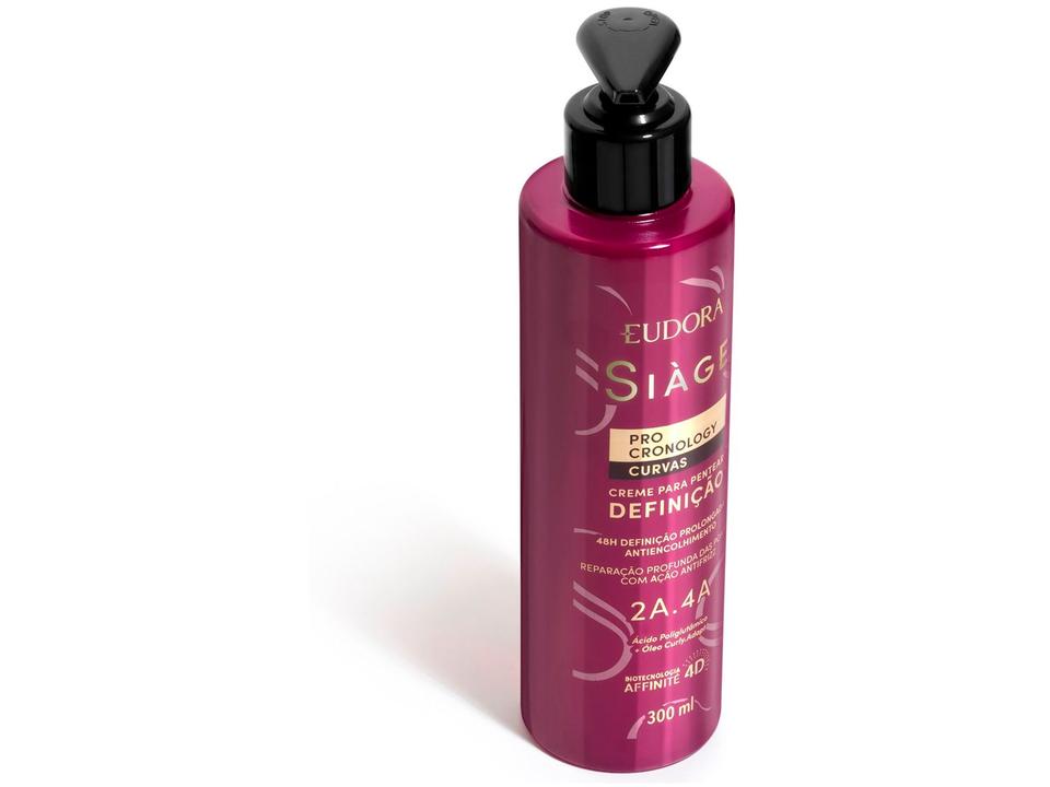 Creme de Pentear Eudora Siàge Pro Cronology Curvas Definição 300ml - 4