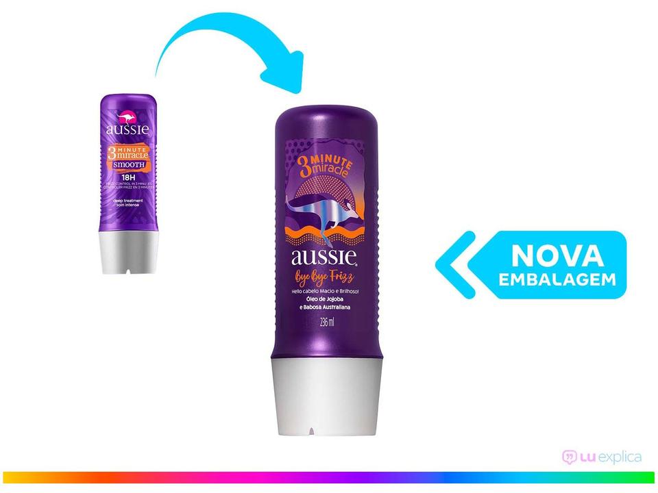 Creme de Tratamento Aussie Bye Bye Frizz - 1