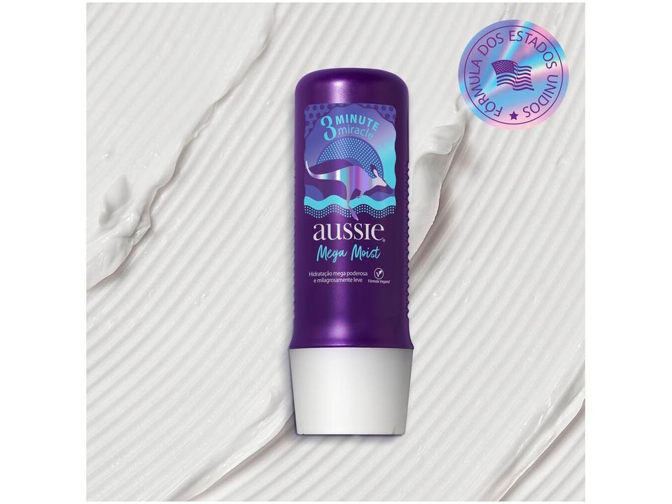 Creme de Tratamento Aussie Mega Moist - 4