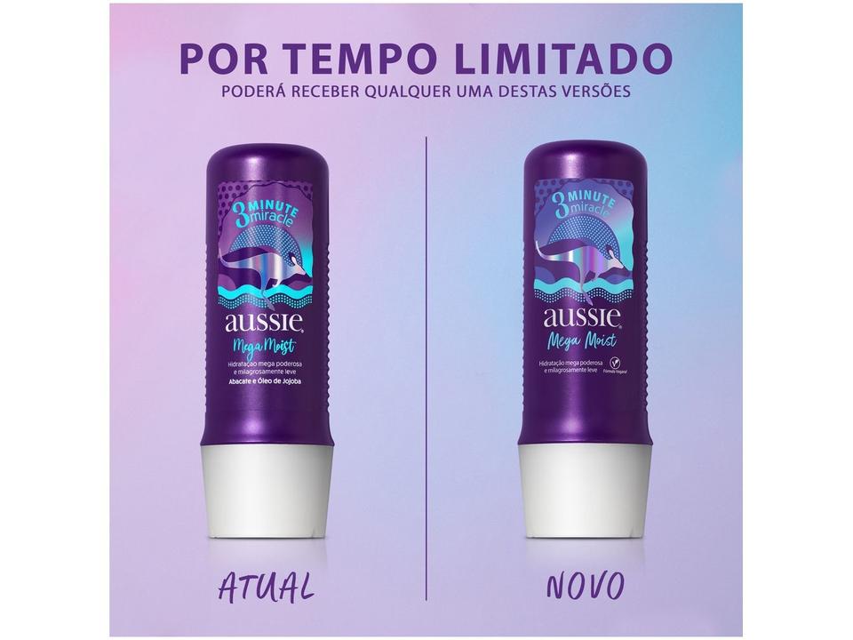 Creme de Tratamento Aussie Mega Moist - 8