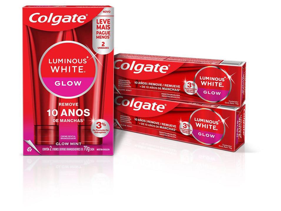 Creme Dental Colgate Luminous White Glow 70g 2 Unidades - 5