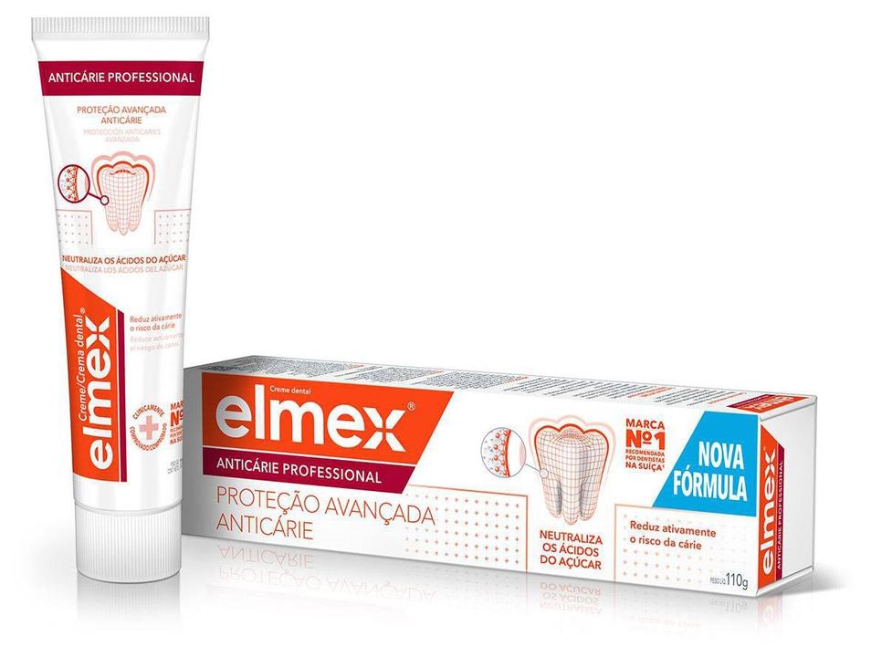 Creme Dental Elmex Anticárie Professional 110g - 6