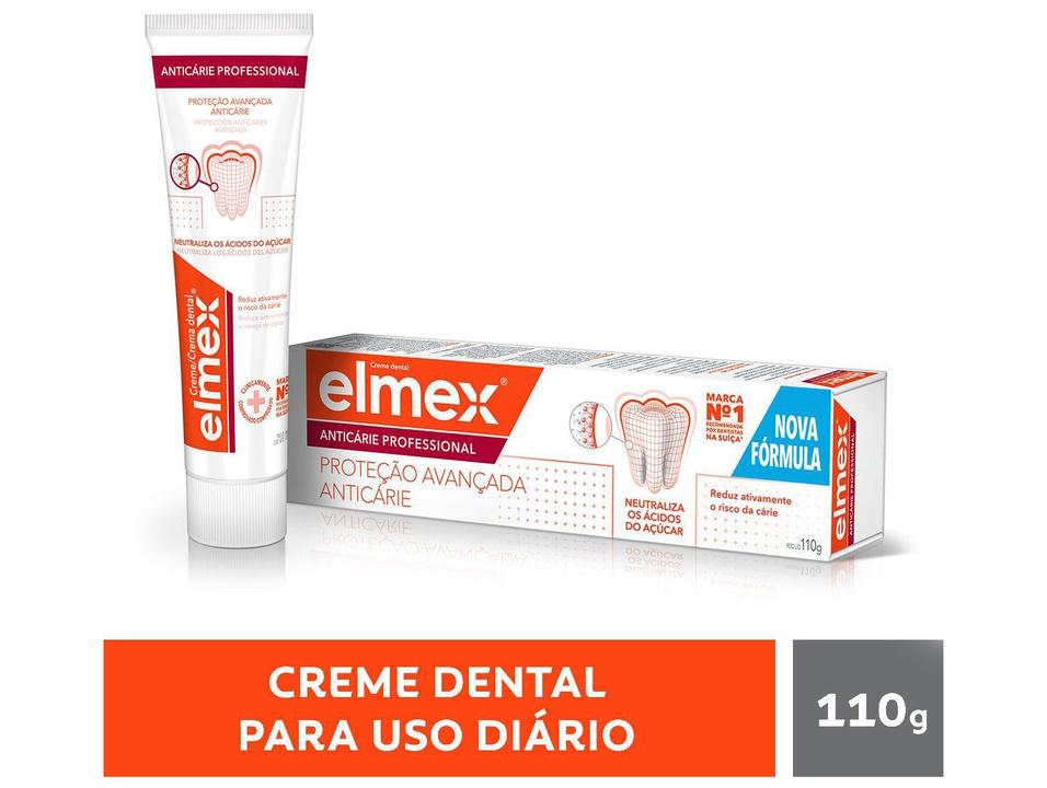 Creme Dental Elmex Anticárie Professional 110g - 1