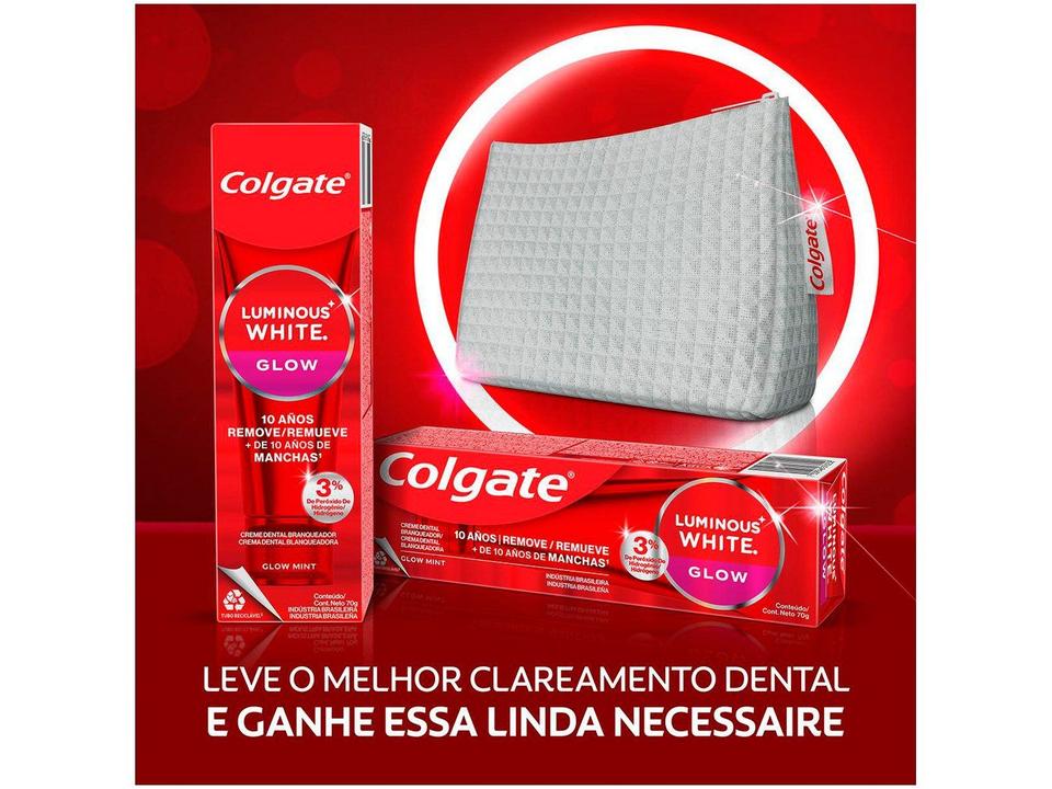 Creme Dental para Dentes Sensíveis Colgate Glow Xtreme Temperatures 70g 2 Unidades - 7